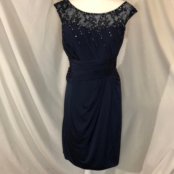 kathy ireland Dresses & Skirts - Navy Blue Kathy Ireland Mother of the Bride Dress